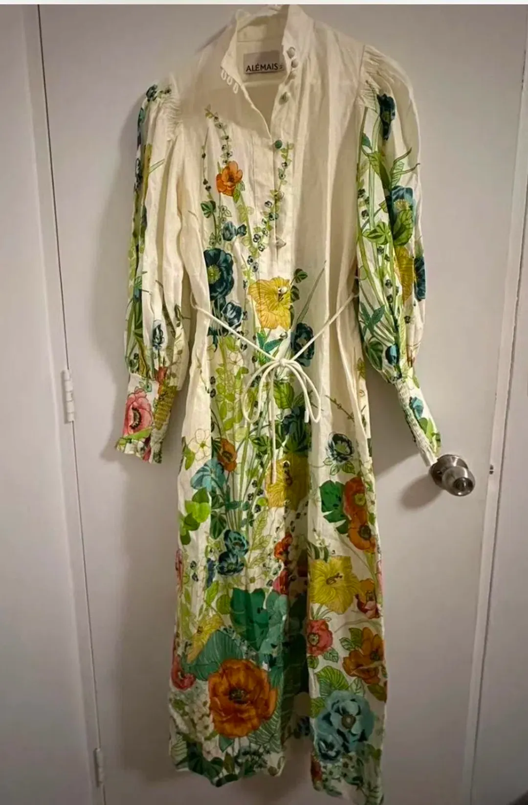 Alemais Constance Shirt Dress Size 6/XS for rent on The Volte - main image