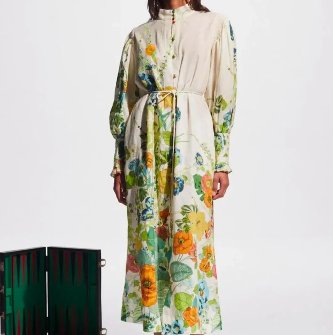 Alemais Constance Shirt Dress Size 6/XS for rent on The Volte - main image