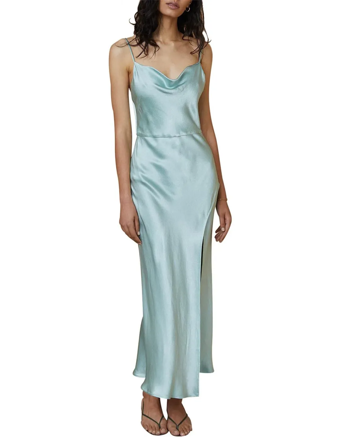 Bec & Bridge Valentina Dress Aqua Size 10 for rent on The Volte - main image