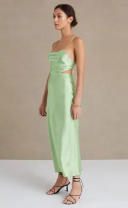Bec & Bridge Raquel Dress Apple Green Size 8 for rent on The Volte - image 2