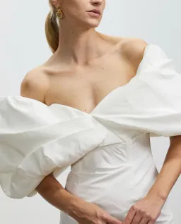 Rachel Gilbert Xavier Mini Dress White Size 14 for rent on The Volte - image 2