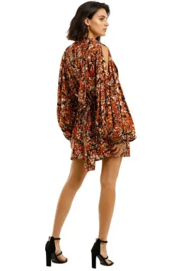 Camilla and Marc Asterid Mini Dress Print Size 14 for rent on The Volte - image 2