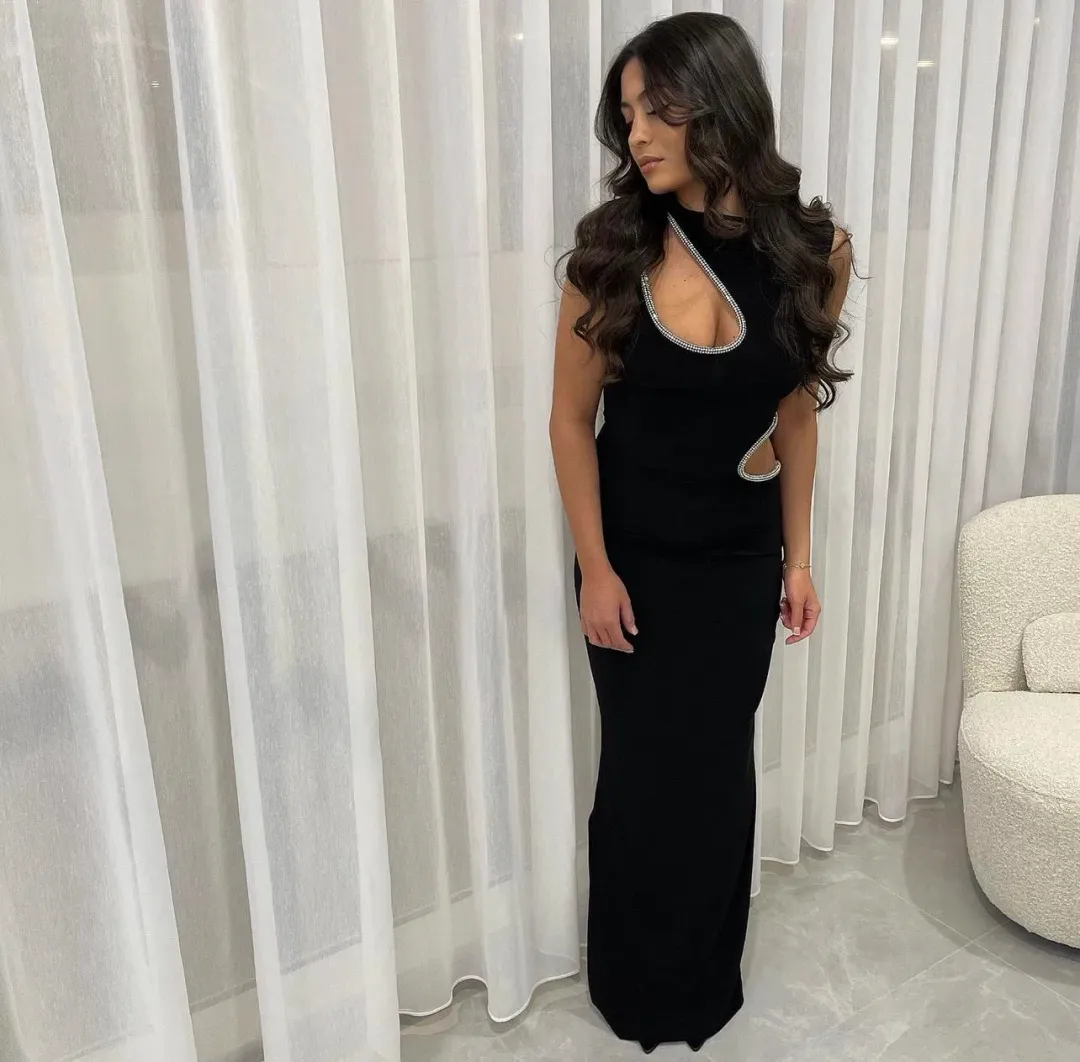 Ivona Skelo Vivia Dress Black Size M/Au 10 for rent on The Volte - main image