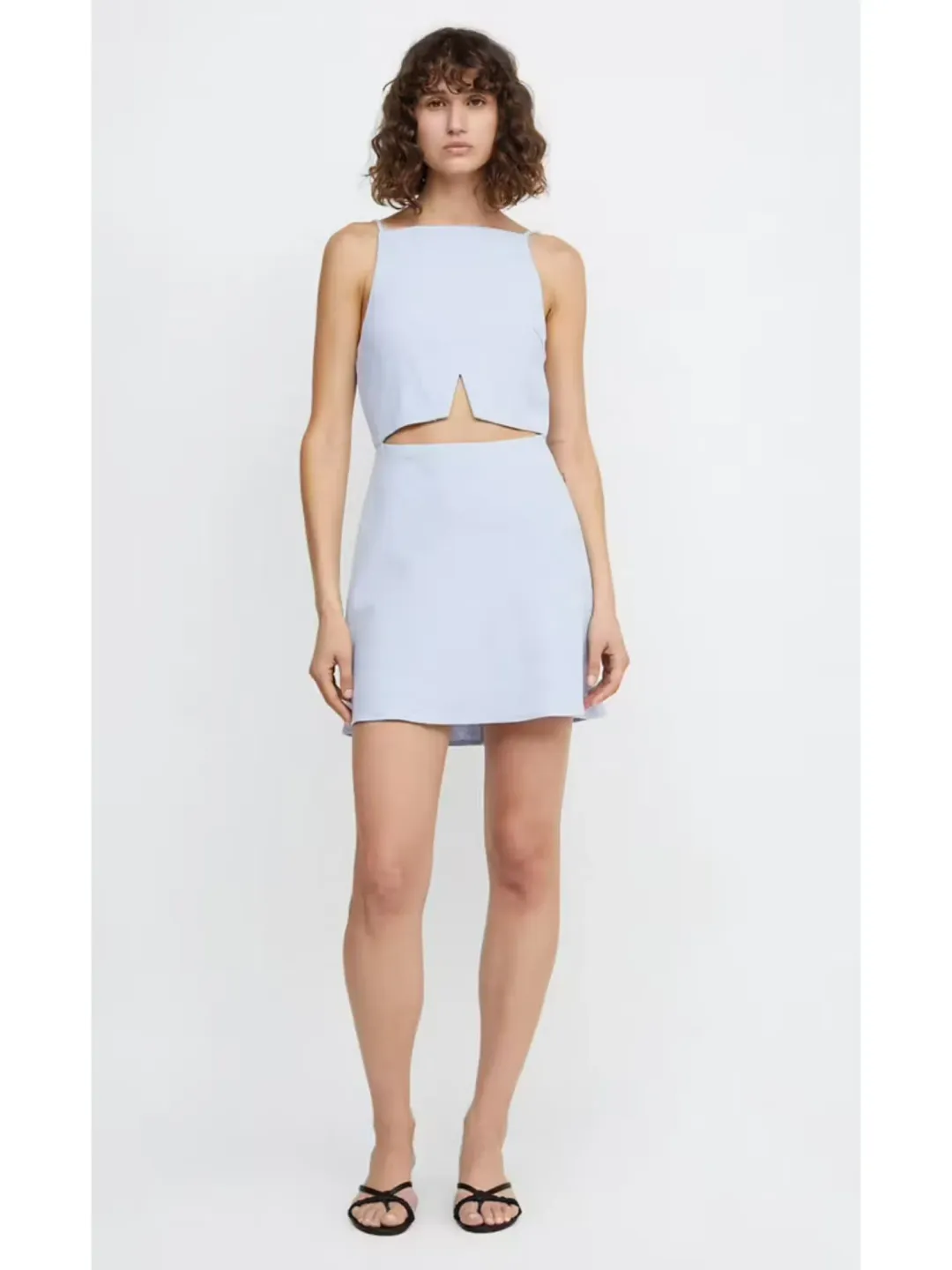 Bec & Bridge Kate Mini Dress Powder Blue Size XS / AU 6 for rent on The Volte - main image