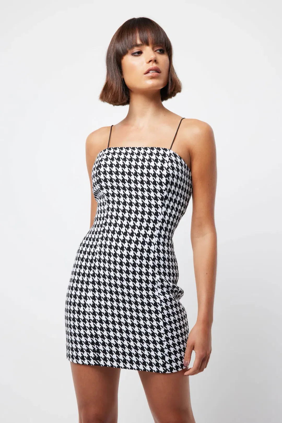 Mossman Wonderwall Mini Dress Print Size 12 for rent on The Volte - main image