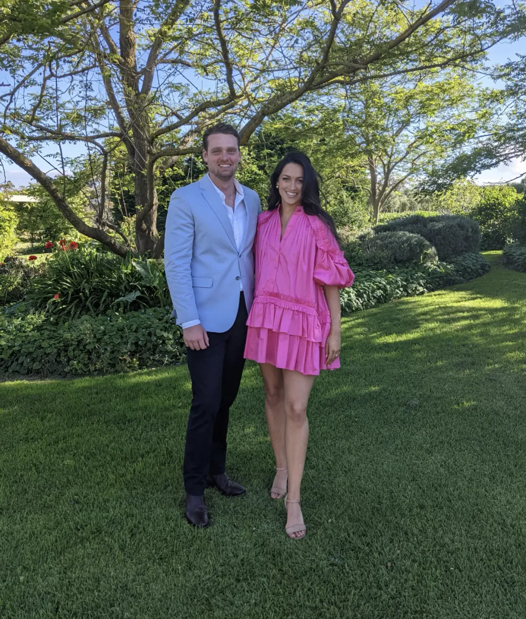 Aje Heritage Mini Dress Pink Size 8 / S for rent on The Volte - main image