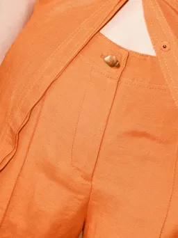 Aje Cantina Flared Pants Orange Size S / AU 8 for rent on The Volte - image 4