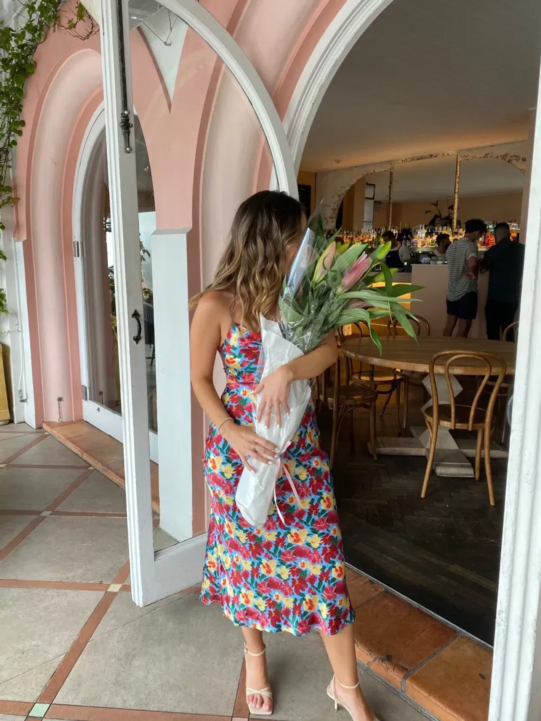 Bec & Bridge Lucette Midi Dress size 8 for rent on The Volte - main image