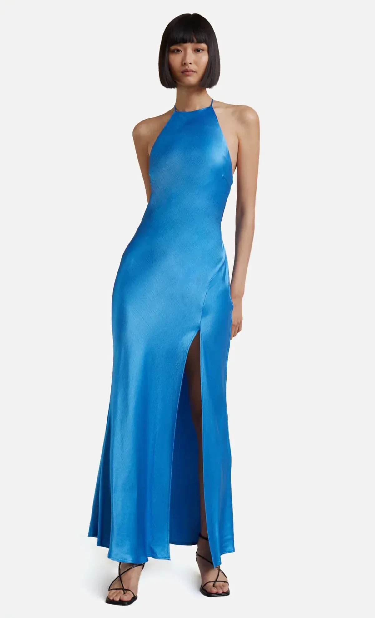 LOREN HALTER MIDI DRESS - Image 1