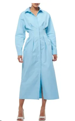 Mossman sky blue dress size 8 for rent on The Volte - image 1
