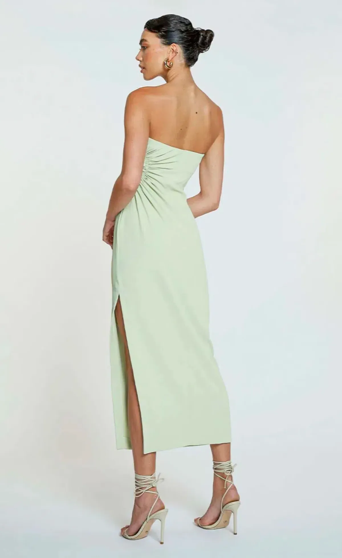 By Johnny Selena Strapless Dress Green Size 8 / S - Image 2