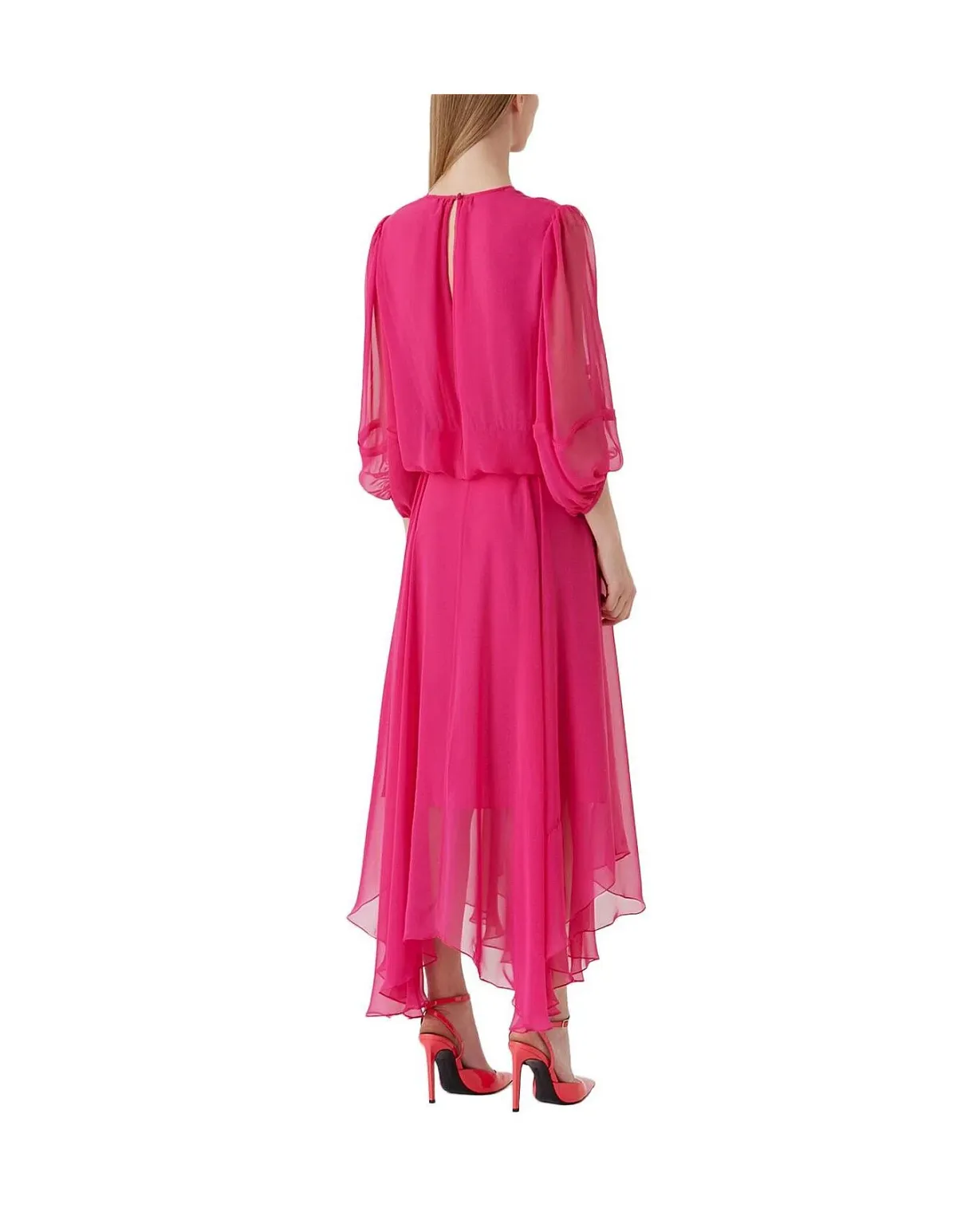 Camilla and Marc Dylan Midi Dress Pink Size 8 - Image 3