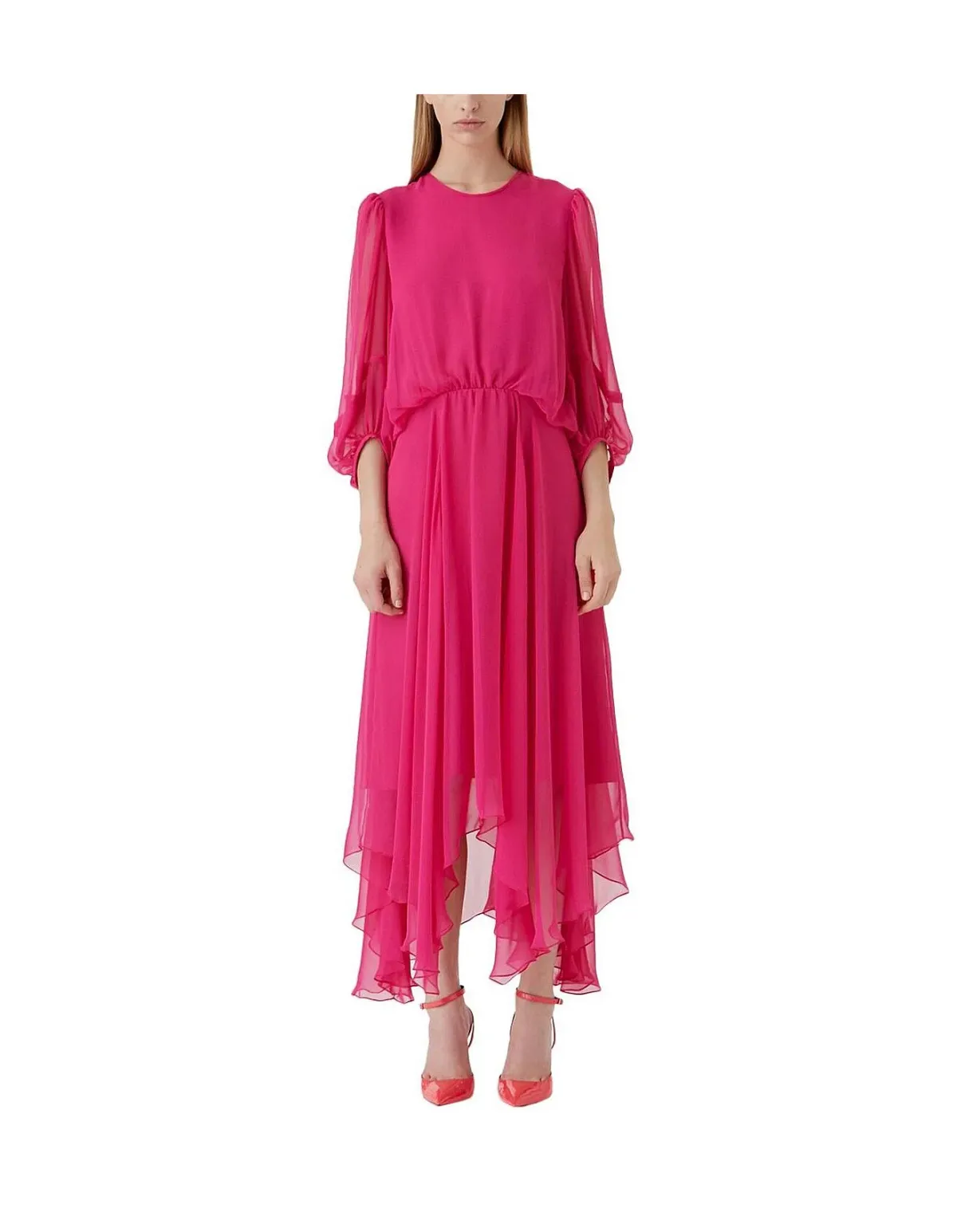 Camilla and Marc Dylan Midi Dress Pink Size 8 - Image 1
