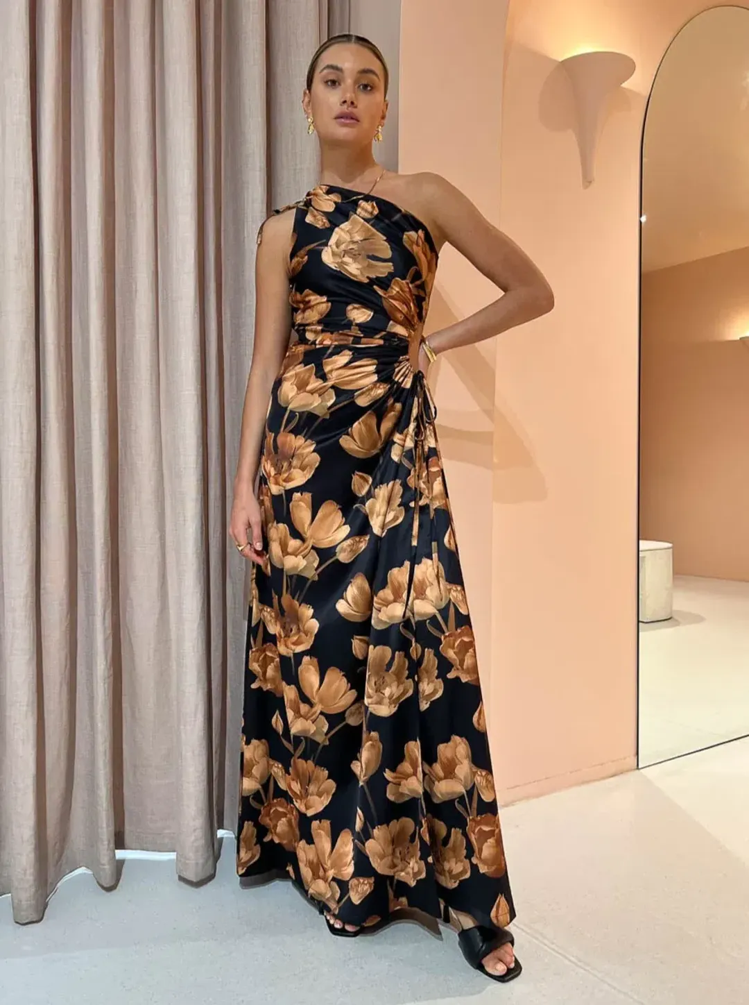 Sonya Moda Nour Marbella Maxi Dress Floral Size 12 for rent on The Volte - main image