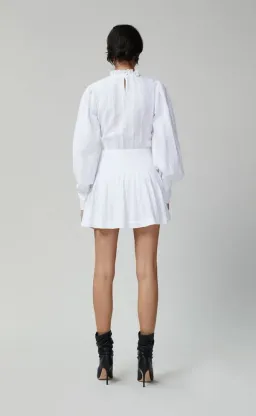 Bec & Bridge Elodie Mini Dress in Ivory Size 12 for rent on The Volte - image 4