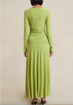 Bec & Bridge Myla Long Sleeve Maxi Dress Green Size 8 / S for rent on The Volte - image 4
