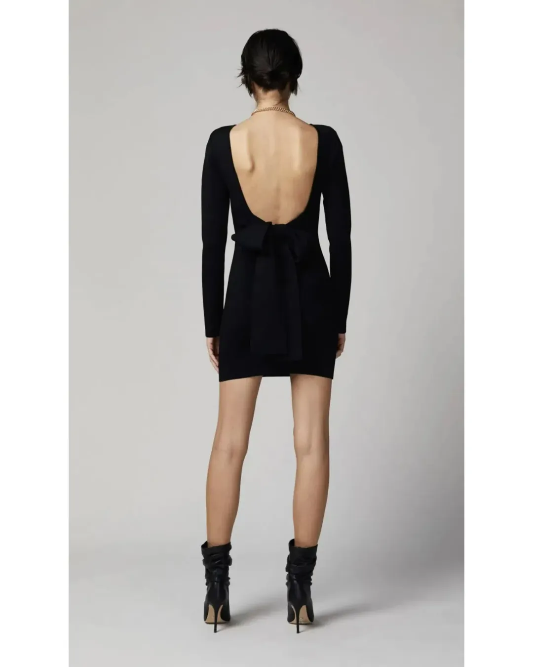 Bec & Bridge Emeline Knit Dress Black Size AU 8 for rent on The Volte - main image