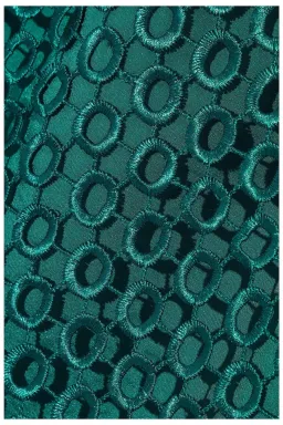 Nicholas Guipure Lace Midi Dress Green Size AU 6 for rent on The Volte - image 4