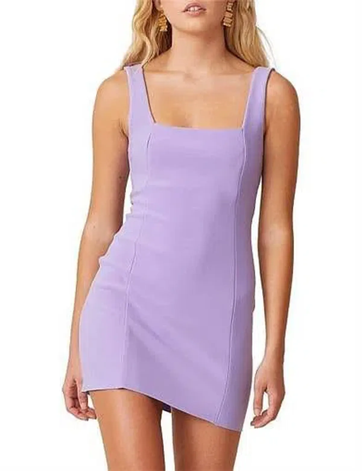 Bec & Bridge Gemma Mini Dress Lilac Size 8 / S - Image 3