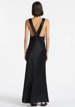 Sir the Label Aries Cut Out Gown Black Size 8 for rent on The Volte - image 2