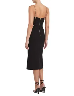 Rebecca Vallance Iman Cut Out Dress Black Size 10 for rent on The Volte - image 3