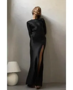 Sir the Label Soleil Long Sleeve Dress Black Size 1 / Au 8 for rent on The Volte - image 2