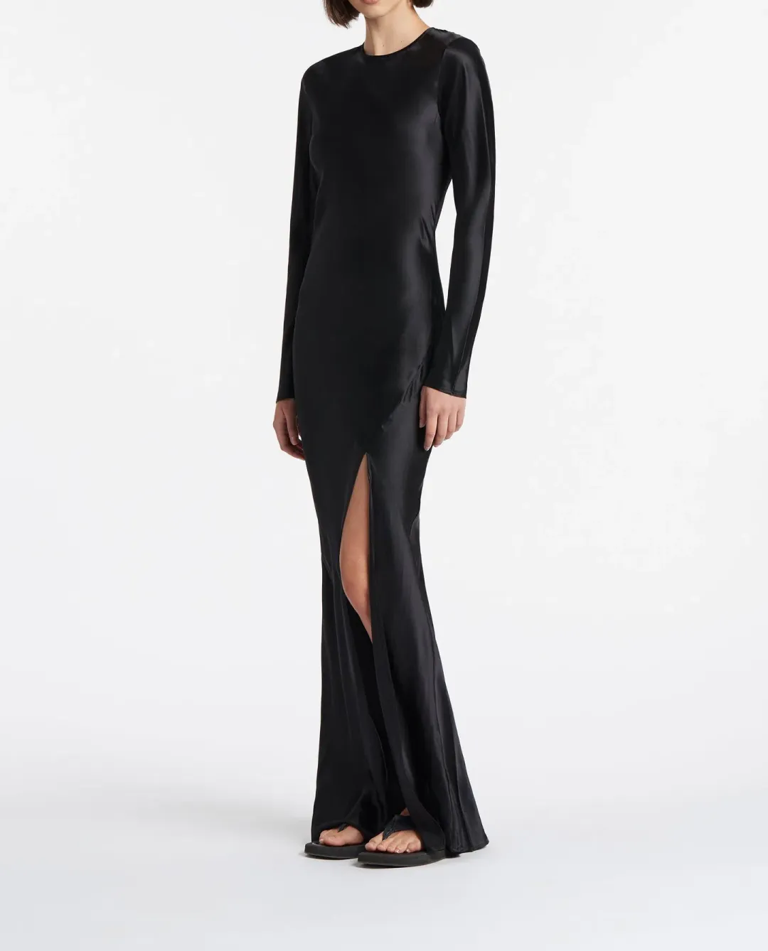 Sir the Label Soleil Long Sleeve Dress Black Size 1 / Au 8 for rent on The Volte - main image