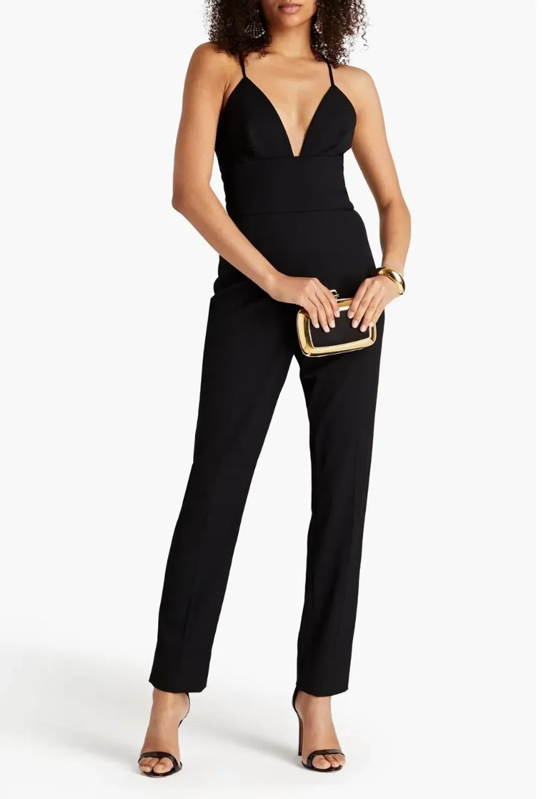 Oscar De La Renta Jumpsuit Black Size Au 10/US6 for rent on The Volte - main image