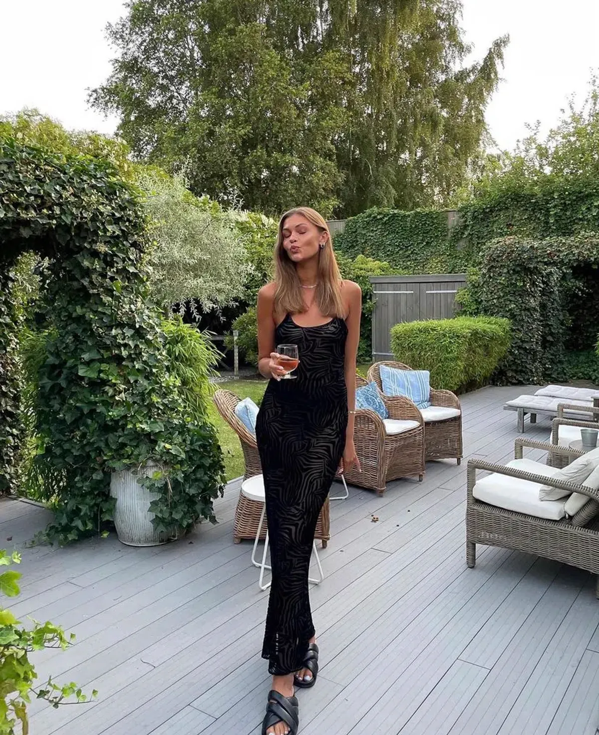 Realisation Par The Amber Dress in Zebra Print Size 6 - Image 2