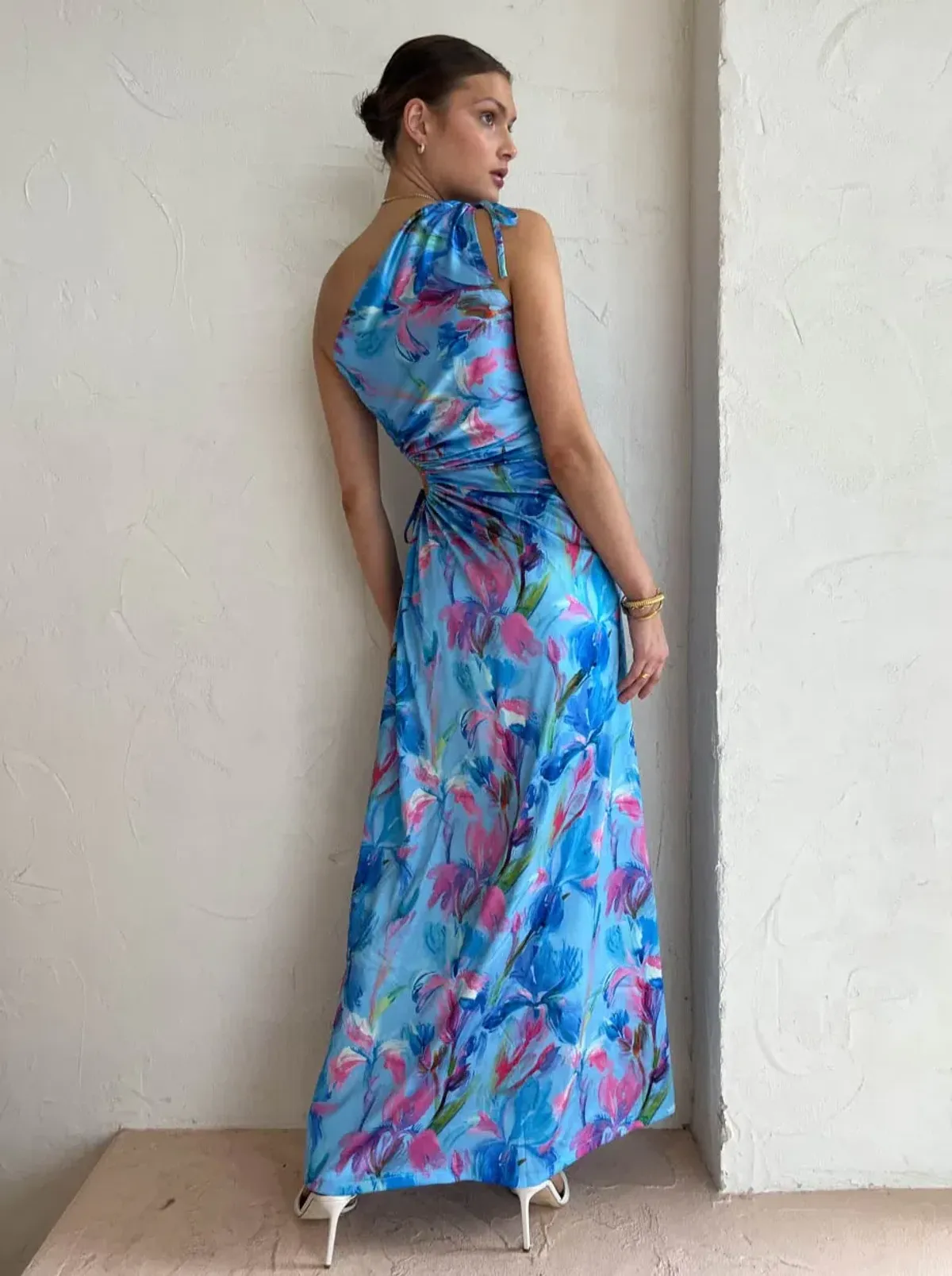 Sonya Nour Maxi Dress In Zuri Print Size 10 - Image 4