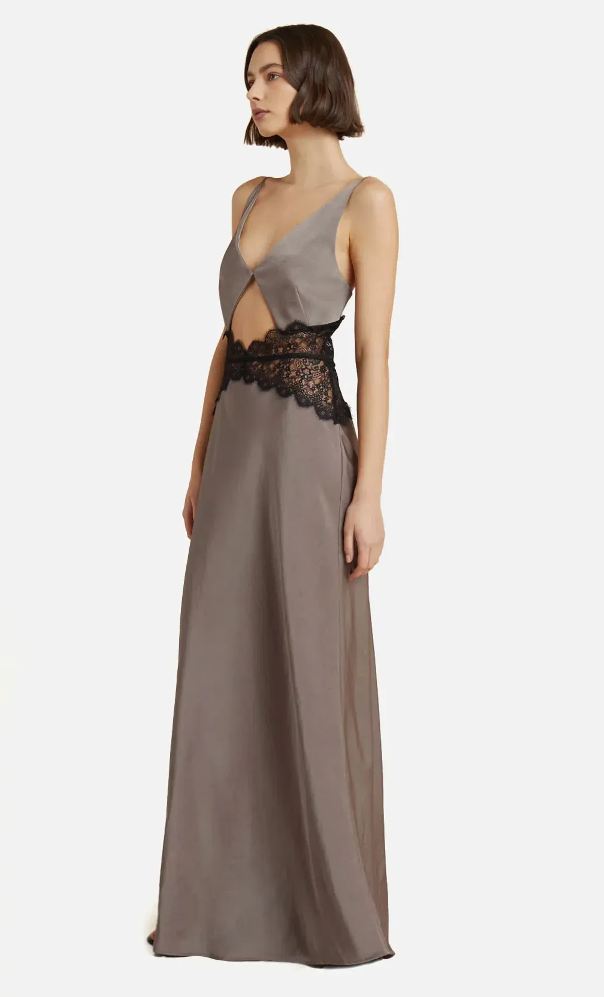 Bec & Bridge Camille Dress Pewter Size 12 - Image 3