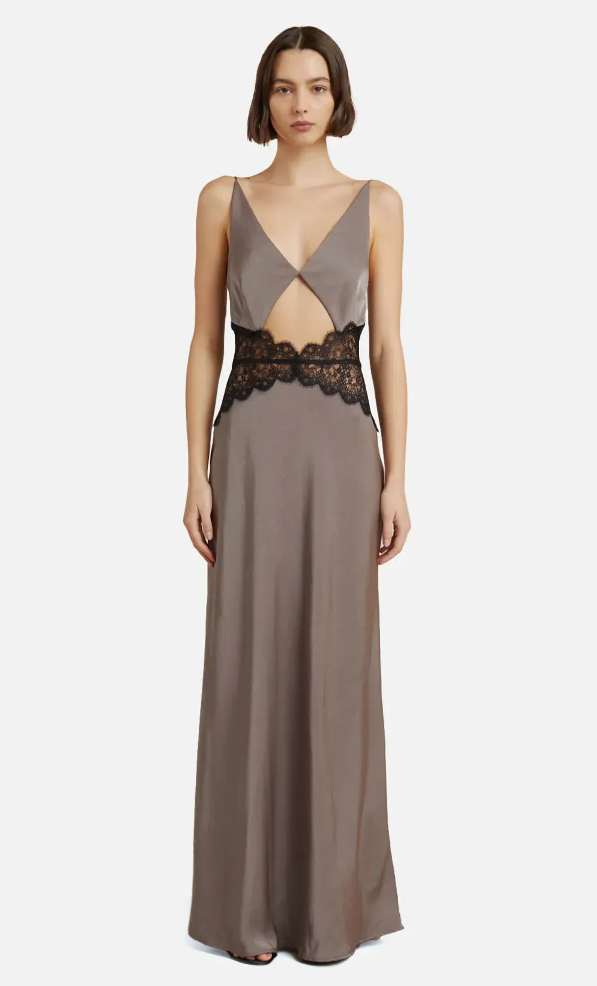 Bec & Bridge Camille Dress Pewter Size 12 - Image 2