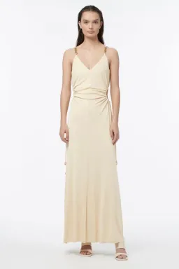 Manning Cartell Tuning in Dress in Custard Yellow Size AU 10 for rent on The Volte - image 1