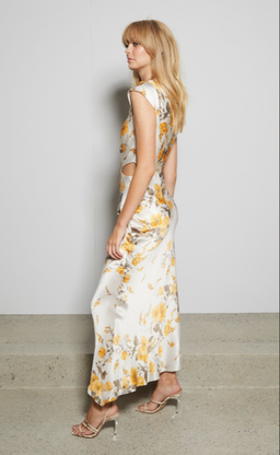 Bec & Bridge Matilde Aysm Midi Dress in Floral Size 10 for rent on The Volte - image 2