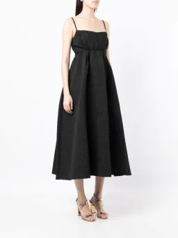 Rachel Gilbert Theo Midi Dress Black Size 2/AU10 for rent on The Volte - image 2
