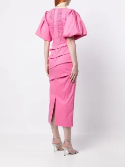 Rachel Gilbert Dahli Dress Pink Size 3/AU12 for rent on The Volte - image 4