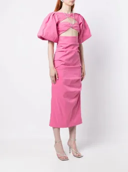 Rachel Gilbert Dahli Dress Pink Size 3/AU12 for rent on The Volte - image 3