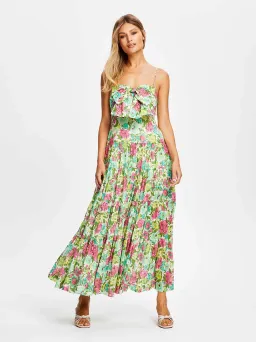 Alice McCall Multi Wildflowers Maxi Dress Print Size AU 6 for rent on The Volte - image 2