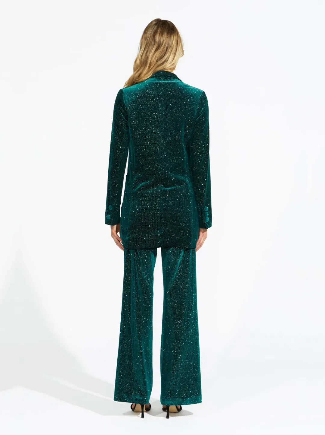 Alice McCall Midnight Magic Two-Piece Suit Forest Green Size 8/S for rent on The Volte - main image