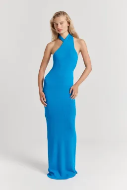 Henne Bambi Dress Blue Size 8 for rent on The Volte - image 2