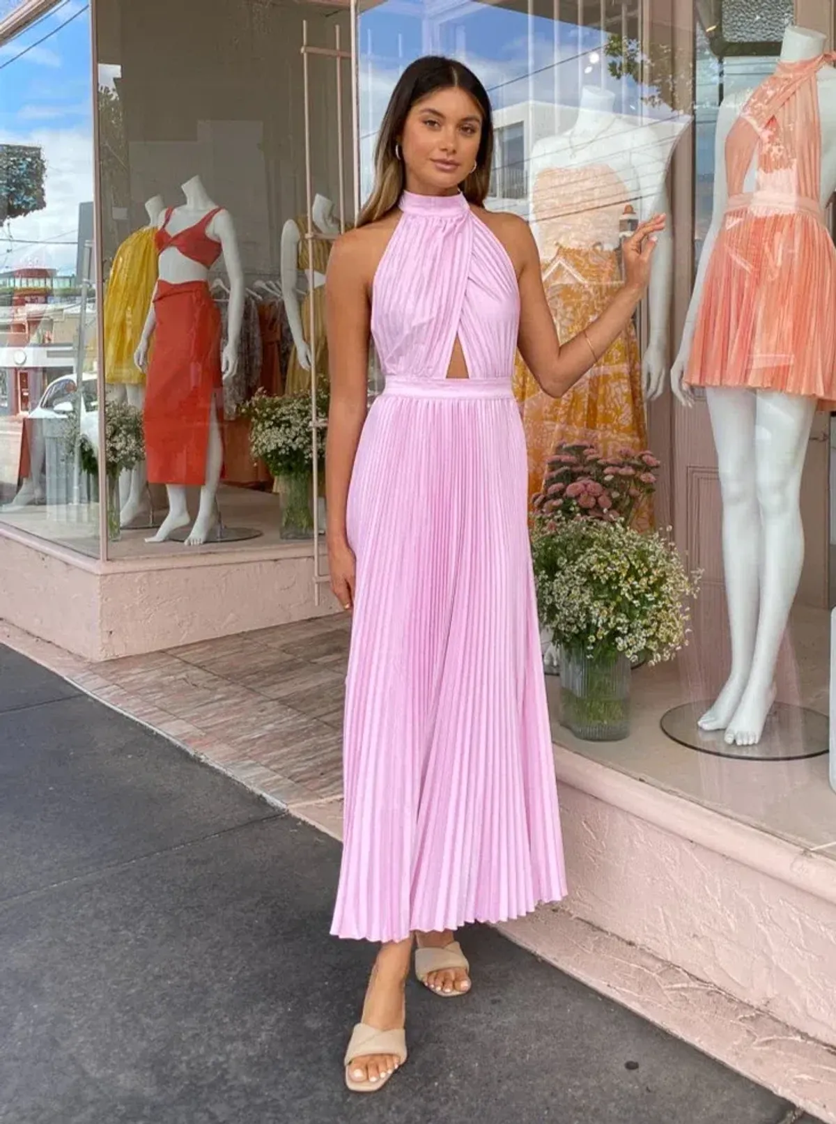 Lidee Renaissance Gown in Pink Size 6 - Image 6