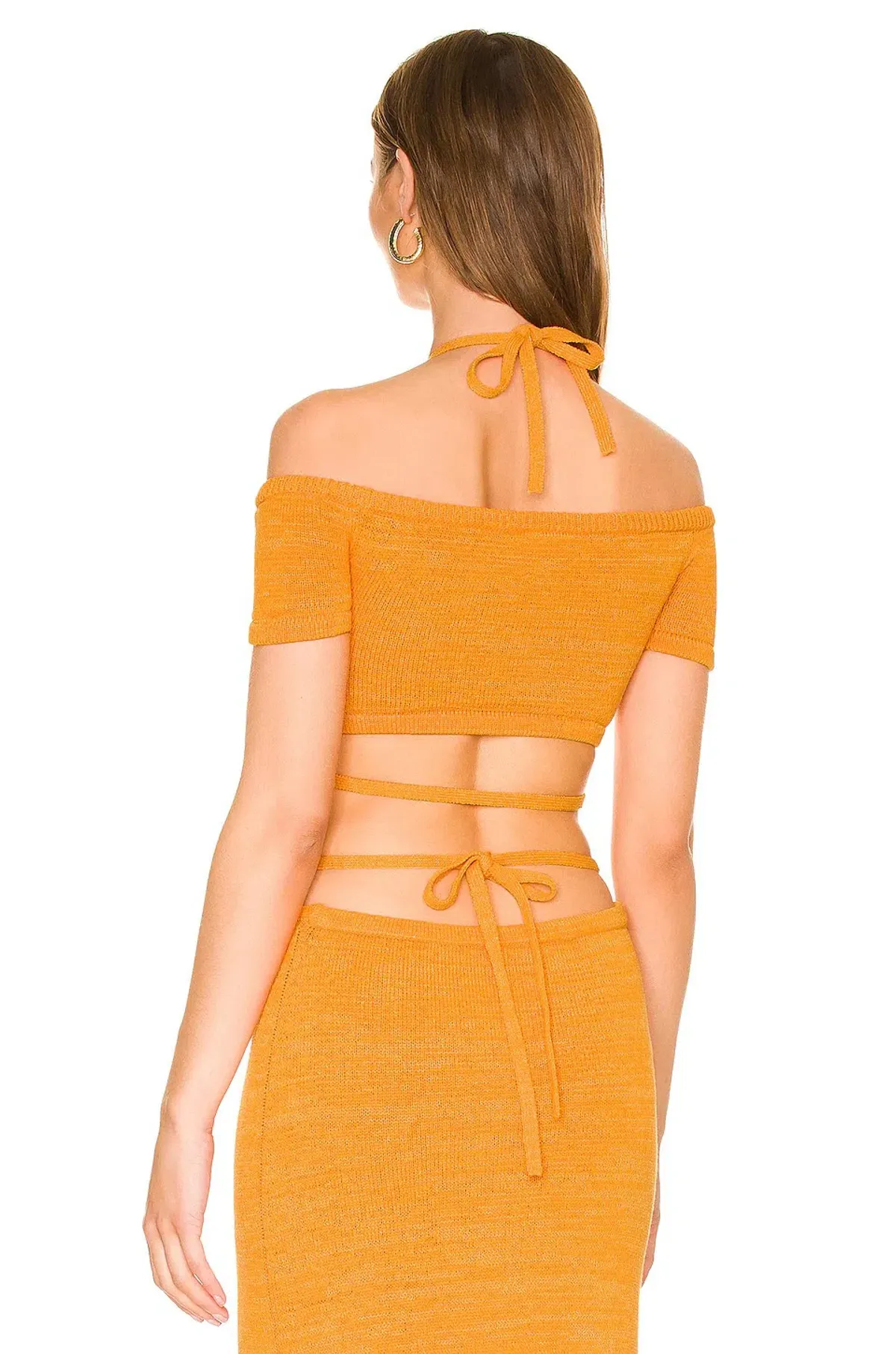 Cult Gaia Marigold Set Orange Size M/AU 10 - Image 3