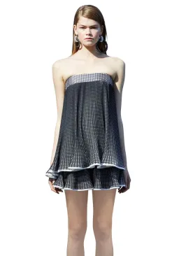 By Johnny Iris Pleat Strapless Tie Top Black Size 8 for rent on The Volte - image 1