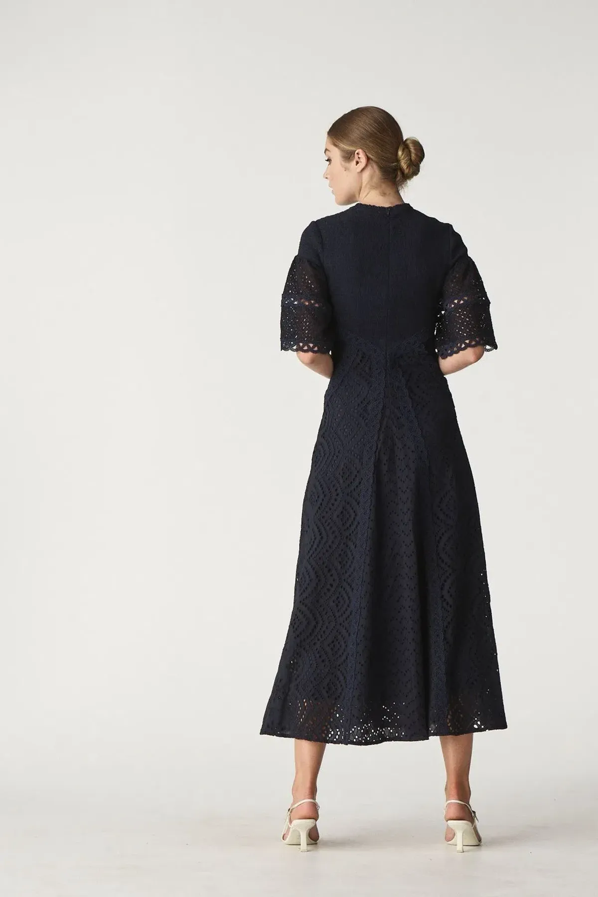 Rachel Gilbert Dillon Maxi Dress Midnight Navy Size 1 / AU 8 - Image 2