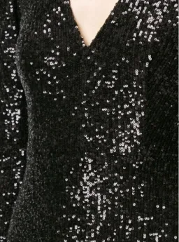 Rachel Gilbert Nancy Midi Black Dress Size 8 for rent on The Volte - image 5