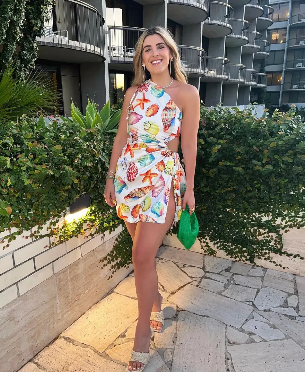 Sonya Moda Nour De La Mer Mini Dress Multi Size 8 / S - Image 2