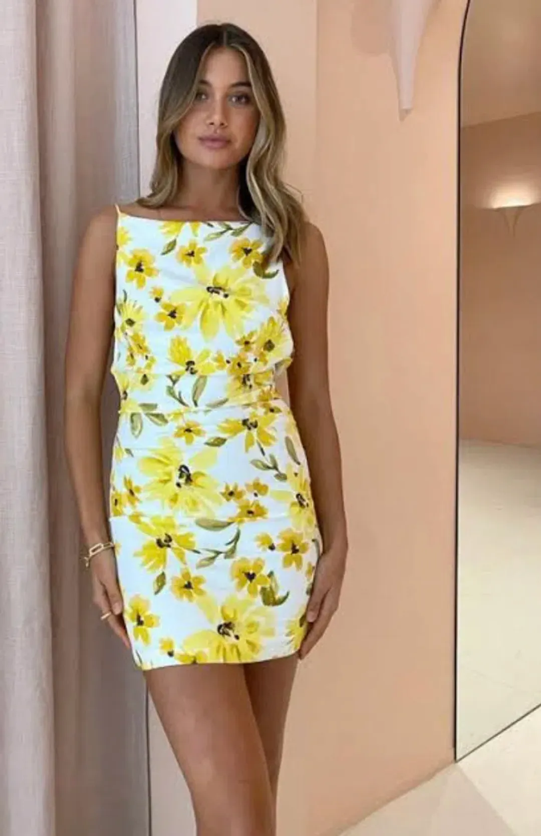 Bec & Bridge Daphne Mini Dress Floral Size 10 / M for rent on The Volte - main image