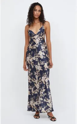 Bec & Bridge Opaline Floral Silk Strap Maxi Dress in Opaline Floral Size 10 / M for rent on The Volte - image 1