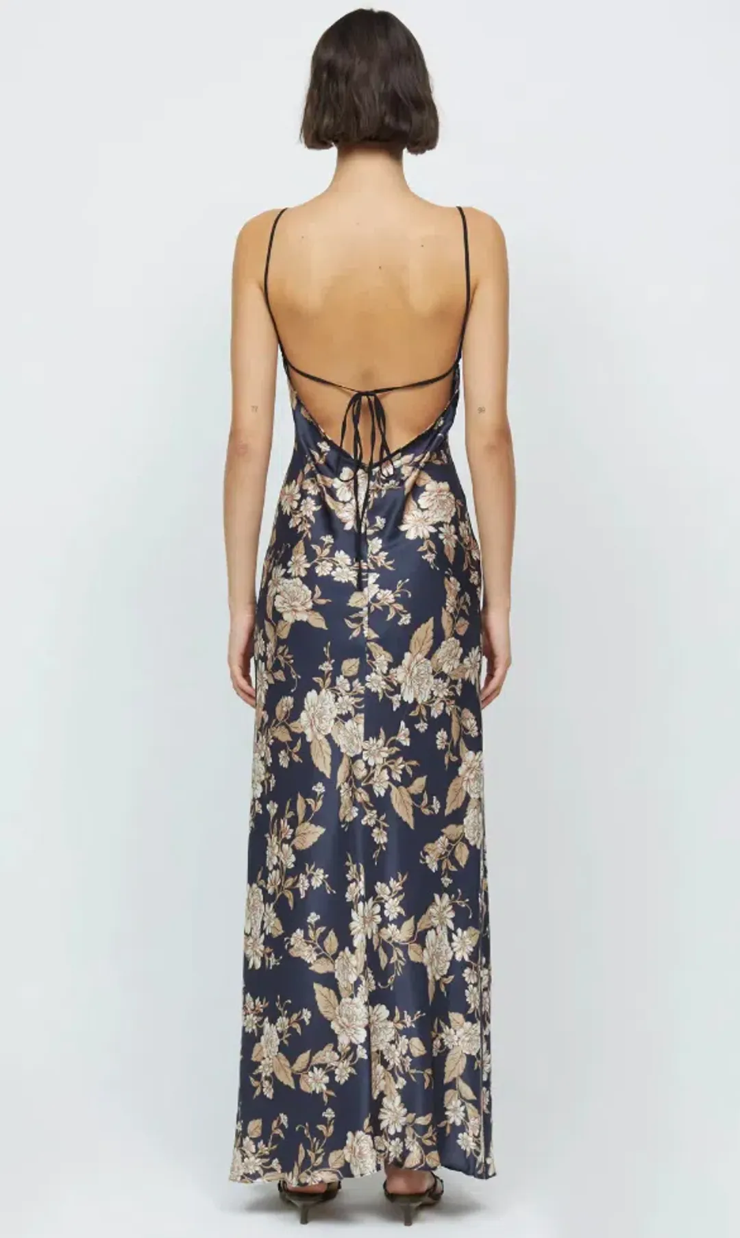 Bec & Bridge Opaline Floral Silk Strap Maxi Dress in Opaline Floral Size 10 / M for rent on The Volte - main image
