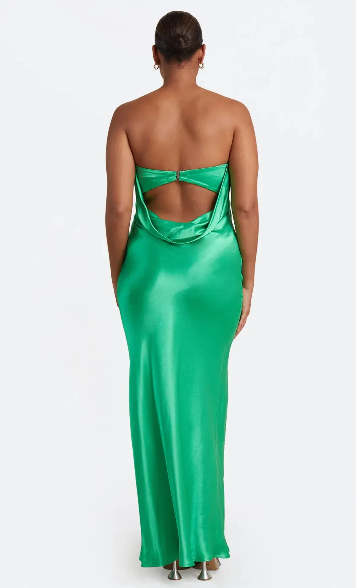 Bec & Bridge Moondance Strapless dress Emerald green Size AU 6 - Image 3